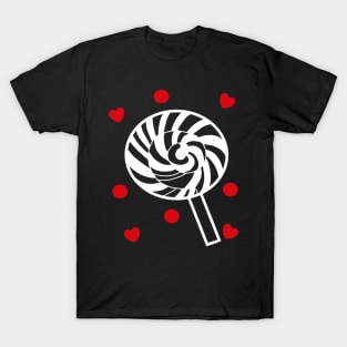 cute candy sweet lollipop lover T-Shirt